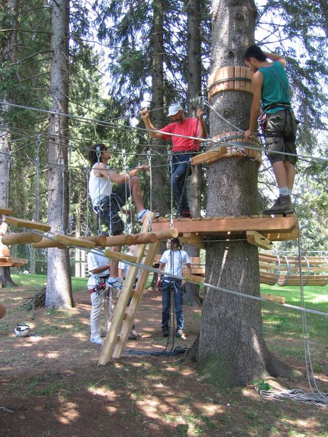 Test pre-collaudo parco avventura