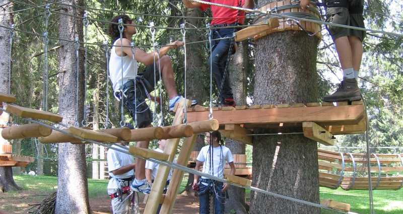 Test pre-collaudo parco avventura